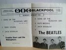The Beatles  Blackpool ABC Concert Programme August '63