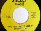 rare Soul 45 C.L. WEST on SHELLY Listen
