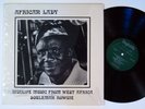 souleman rowgie: AFRICAN LADY highlife LP private '77