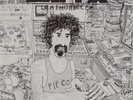 FRANK ZAPPA LEATHERETTE DOUBLE WHITE LABEL PROMO LP
