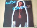 AC/DC Powerage Rare Blue Text Cover New Zealand LP