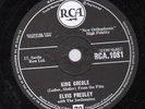 ELVIS PRESLEY  ORIGINAL  1958  UK  78  KING CREOLE   78