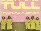 JETHRO TULL 'THICK AS A BRICK' FRENCH PS 45
