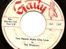 RARE 1959 MN Doo-Wop 45 WISDOMS Two Hearts Love GAITY