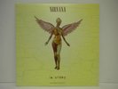 NIRVANA IN UTERO ORIGINAL 1993 US DGC CLEAR VINYL LP
