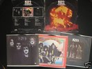 KISS THE ORIGINALS (1st press) + PETER CRISS 1978 LP