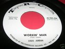 Soul 45 LOUIS JORDAN Workin' Man/Meeting TRC 926 wlp NM