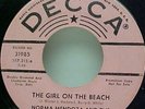 DJ 45 Record  Norma Mendoza  The Girl On The Beach  VG+