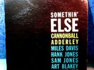 CANNONBALL ADDERLEY SOMETHIN' ELSE BLUE NOTE LP 1595