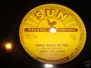 JERRY LEE LEWIS SUN 78 RPM