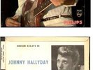 45T/EP/JOHNNY HALLYDAY/RARE POCHETTE/LANGUETTE