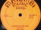 MATUMBI : Music in the air / Guide us 1977 UK D. Bovell
