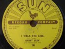 Johnny Cash 78 Sun 241 I Walk The Line / Get Rhythm