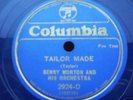 Benny Morton--Tailor Made--Blue Columbia 2924  V+/E-