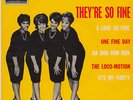 THE CHIFFONS They're So Fine VERY RARE 1963 ORIGINAL EP