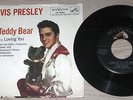 Elvis Presley 45 Rare Picture Sleeve TEDDY BEAR 57 Orig