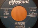 LISTEN NORTHERN R&B LULU REED Freddy King You cant hide
