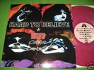 KISS Covers Compilation HARD TO BELIEVE LP Nirvana/Red