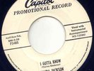WANDA JACKSON - I GOTTA KNOW - ROCKABILLY PROMO -1956