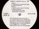 DIRECT CURRENT MC’s – Keep in Step V RARE UK RAP
