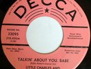 rare Soul Funk 45 LITTLE CHARLES talking about you babe