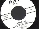 DOO WOP TEEN 45 CARL HOLMES AND THE COMMANDERS ON DAP