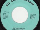 FUNK 45 RPM - PERK BADGER -  on HIT SOUND RECORDS