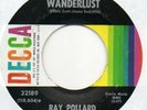RAY POLLARD wanderlust DECCA dj northern soul 45 *HEAR*
