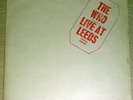 THE WHO Live at Leeds UK TRACK ORIG LP w/ ALL INSERTS