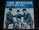 THE BEATLES IF I FELL/AND I LOVE HER PICTURE SLEEVE
