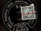 78 rpm RARE c1908 ETCHED CENTER START PATHE 2543 / E