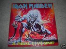 Iron Maiden A Real Live One LP vinyl record album Rare