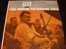 STAN GETZ & THE OSCAR PETERSON TRIO LP Record Album
