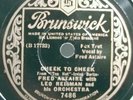 1) 78 RPM FRED ASTAIRE w LEO REISMAN OR. BRUNSWICK 7486