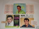 3 ELVIS PRESLEY 45 Records w/PS & Jukebox Labels
