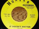 THE CONTINENTALS 45 on HUNTER---ATLANTA, GEORGIA LABEL