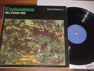 LP BILL EVANS TRIO EXPLORATIONS RIVERSIDE RLP9351