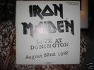 Iron Maiden Live at Donington UK Press 3 LP DON 1 RARE