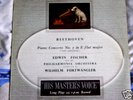 EDWIN FISCHER WILHEM FURTWANGLER PIANO CONCERTO