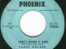 70's Northern Soul 45-Sandy Golden-The Phoenix-Hear 