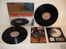 KISS LP DOUBLE PLATINUM ALBUM W/ AWARD BONUS COMIC BOOK