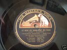 F Schorr His Masters Voice Elijah ES 697 32-1581 78 RPM