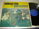 THELONIOUS MONK plays DUKE LP RIVERSIDE 12-201 EXC