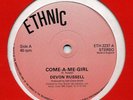 DEVON RUSSELL Come-A-Me Girl original Mint '80 UK 12