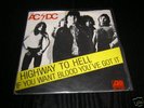 HIGHWAY TO HELL - AC/DC  (45 TOURS)