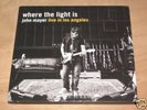 JOHN MAYER WHERE THE LIGHT IS (LIVE) - 180 GRAM 4LP BOX