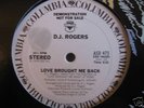 DISCO/D.J. Rogers - Love Brought Me Back