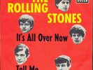 The Rolling Stones Rare German 45er It's All Over Now