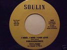 PHILHARMONICS - I Need, I Need Your Love SOULIN Nola NM