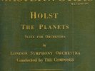GUSTAV HOLST CONDUCTS THE PLANETS - COLUMBIA 78 RPM SET